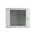 LANBERG Szafa instalacyjna wisząca 19'' 9U 600X450mm szara (drzwi szklane) WF01-6409-10S - 455390 - zdjęcie 2